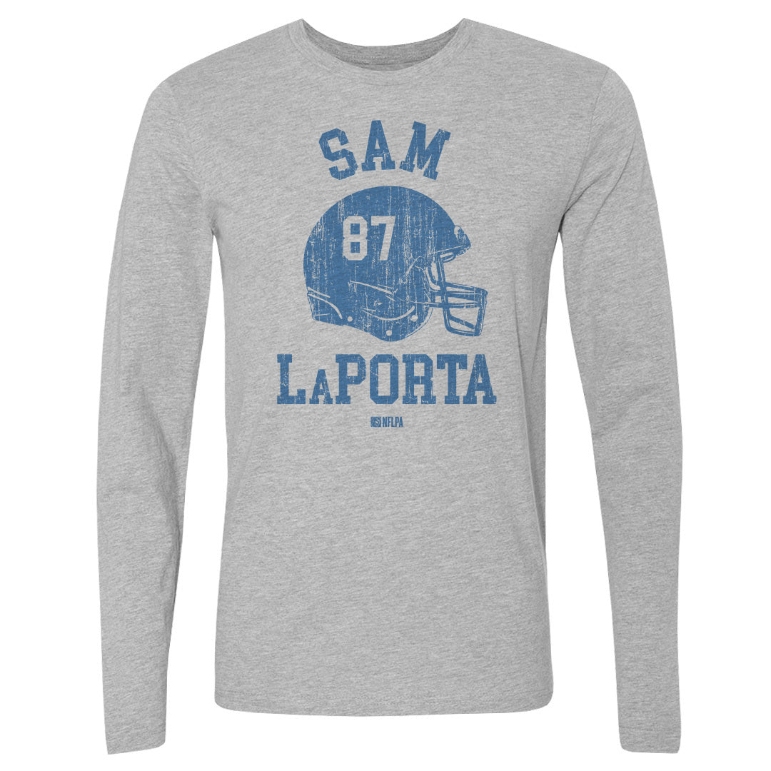 Sam LaPorta Men&#39;s Long Sleeve T-Shirt | 500 LEVEL