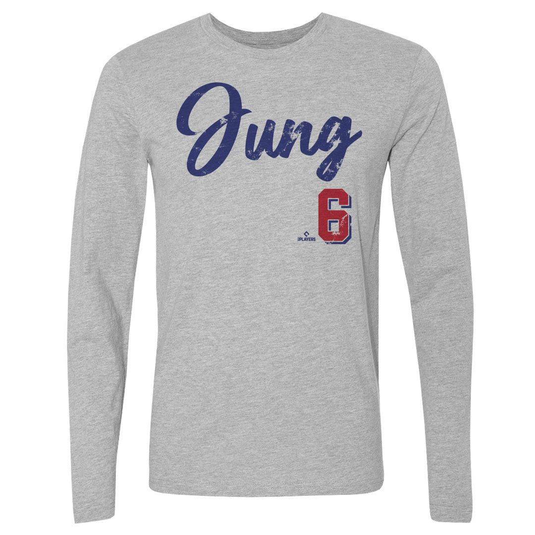 Josh Jung Men&#39;s Long Sleeve T-Shirt | 500 LEVEL