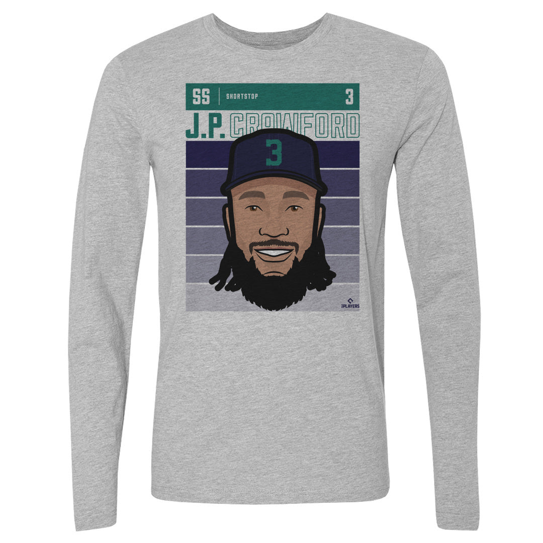 J.P. Crawford Men&#39;s Long Sleeve T-Shirt | 500 LEVEL