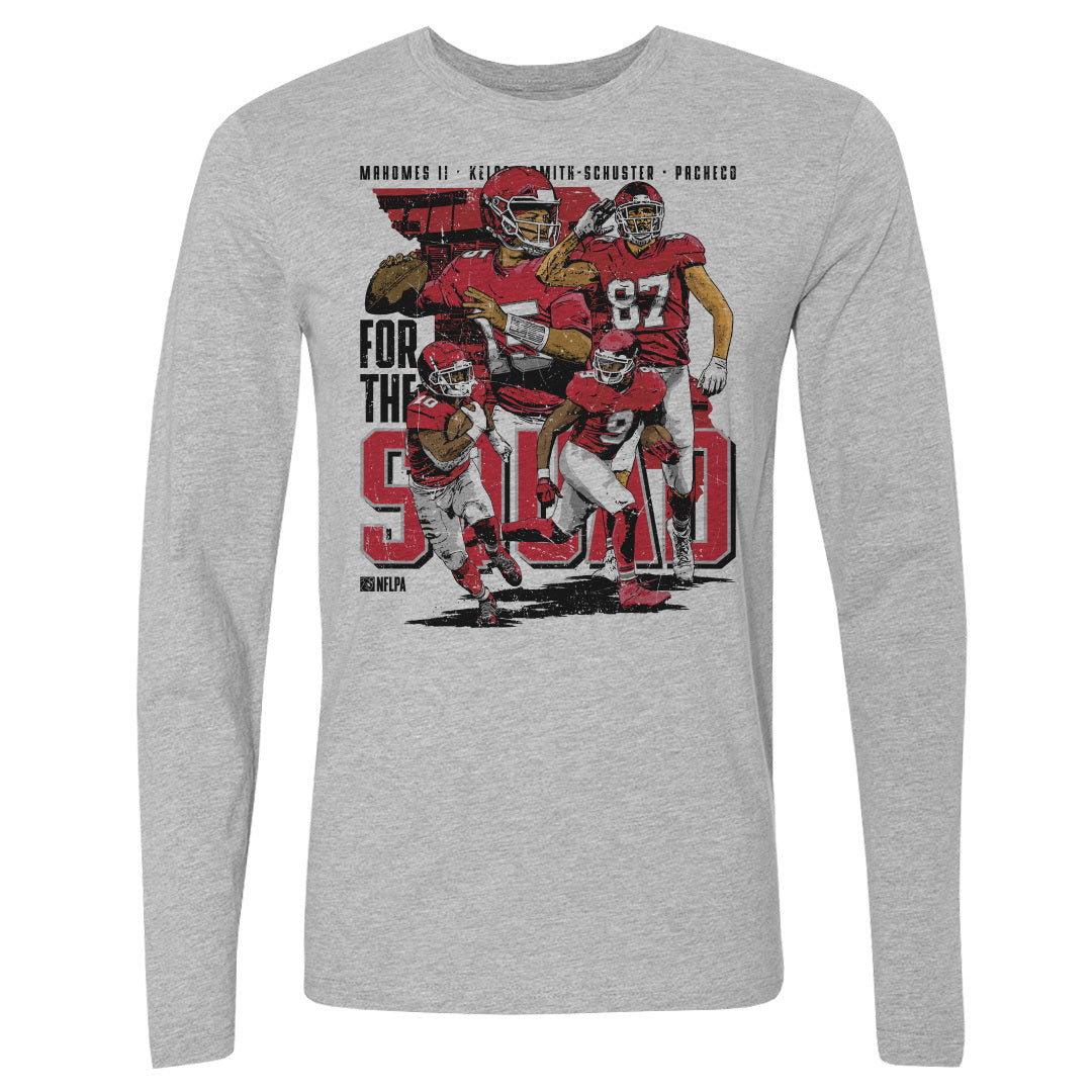 Patrick Mahomes Men&#39;s Long Sleeve T-Shirt | 500 LEVEL