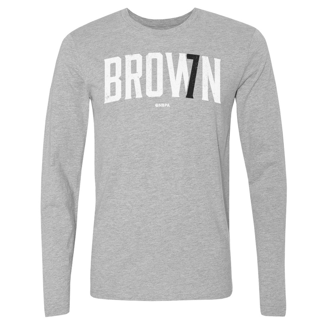 Jaylen Brown Men&#39;s Long Sleeve T-Shirt | 500 LEVEL