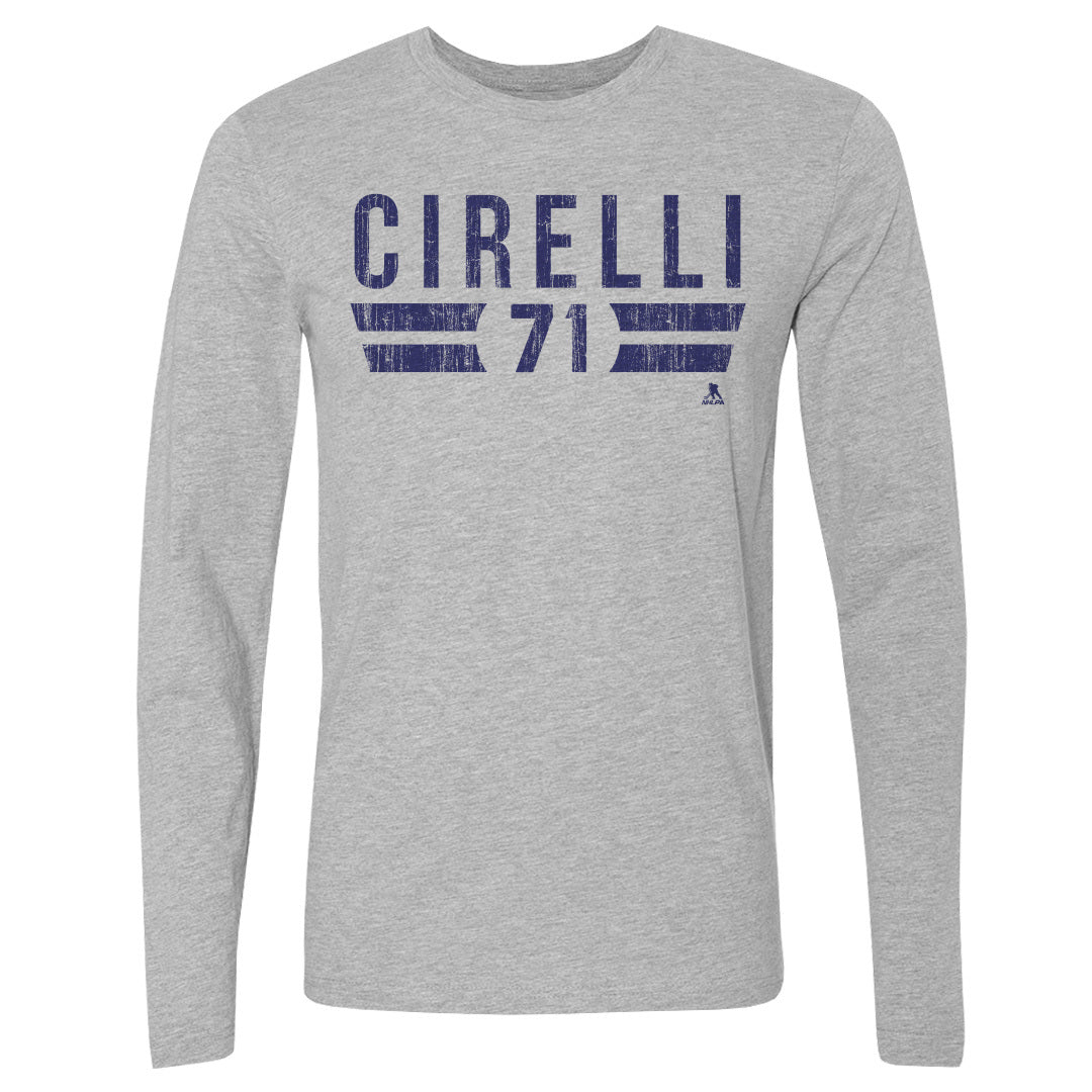 Men's 500 Level Anthony Cirelli Tampa Bay Blue Shirt