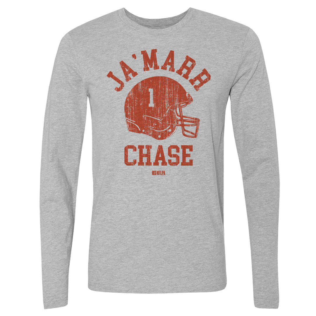 Ja&#39;Marr Chase Men&#39;s Long Sleeve T-Shirt | 500 LEVEL