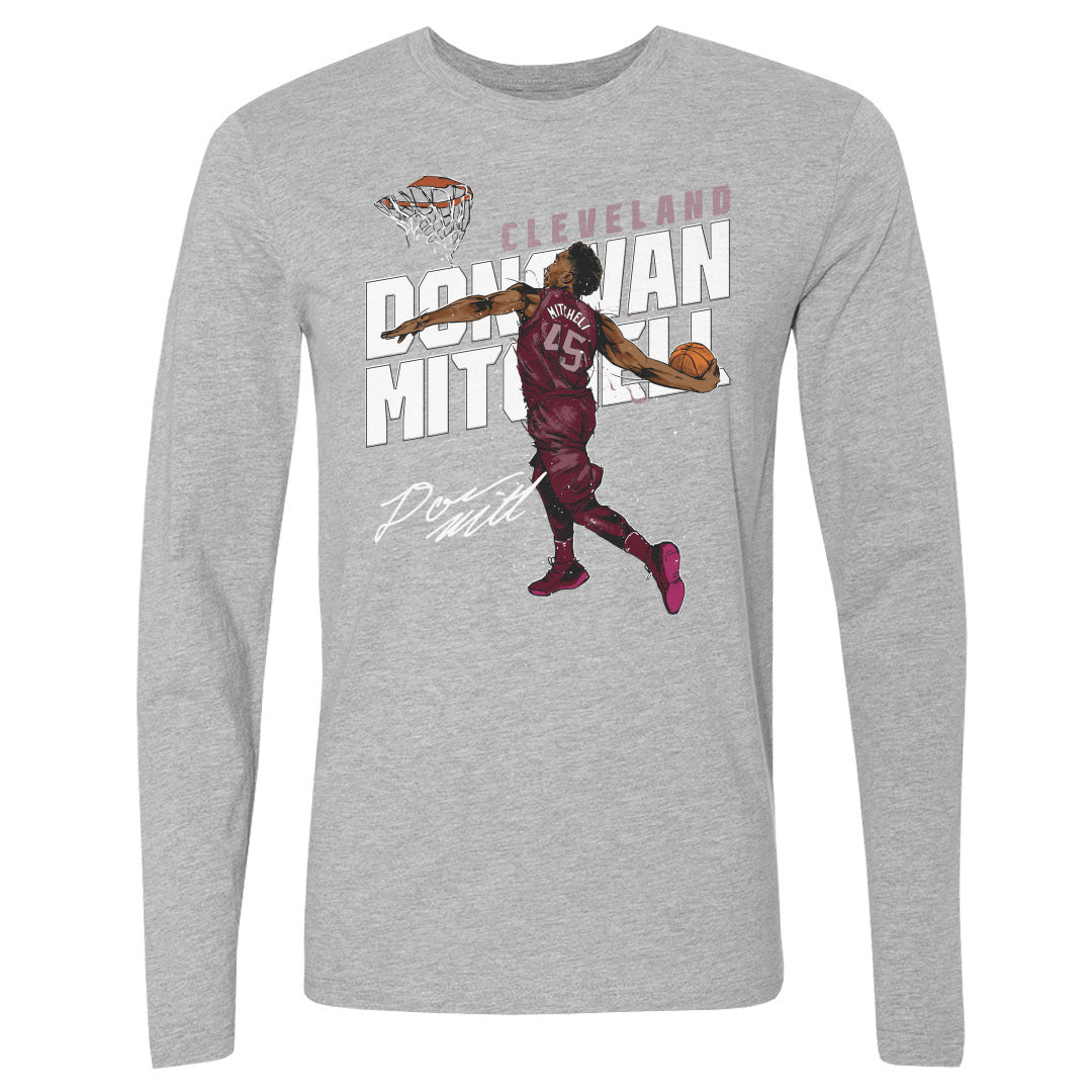 Donovan Mitchell Men&#39;s Long Sleeve T-Shirt | 500 LEVEL