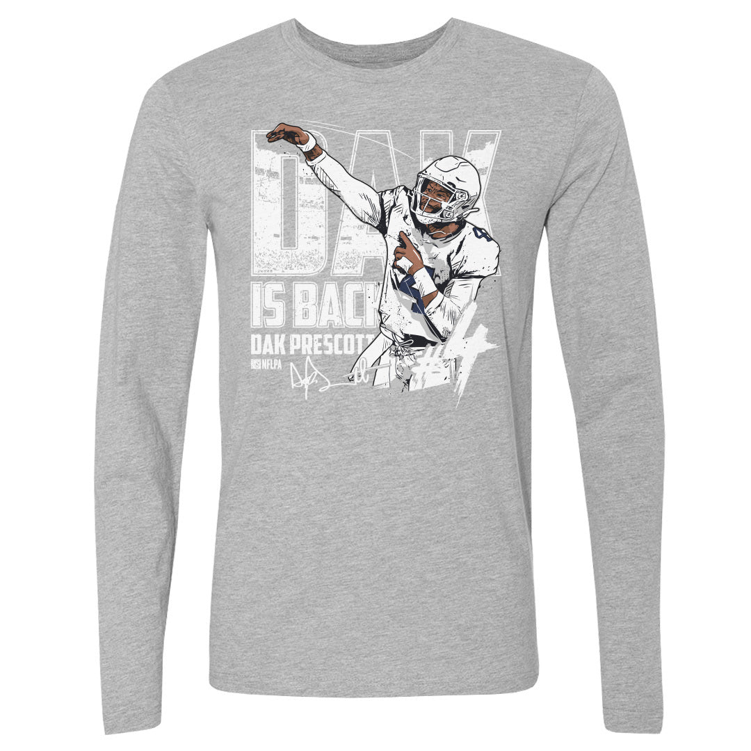 Dak Prescott Men&#39;s Long Sleeve T-Shirt | 500 LEVEL