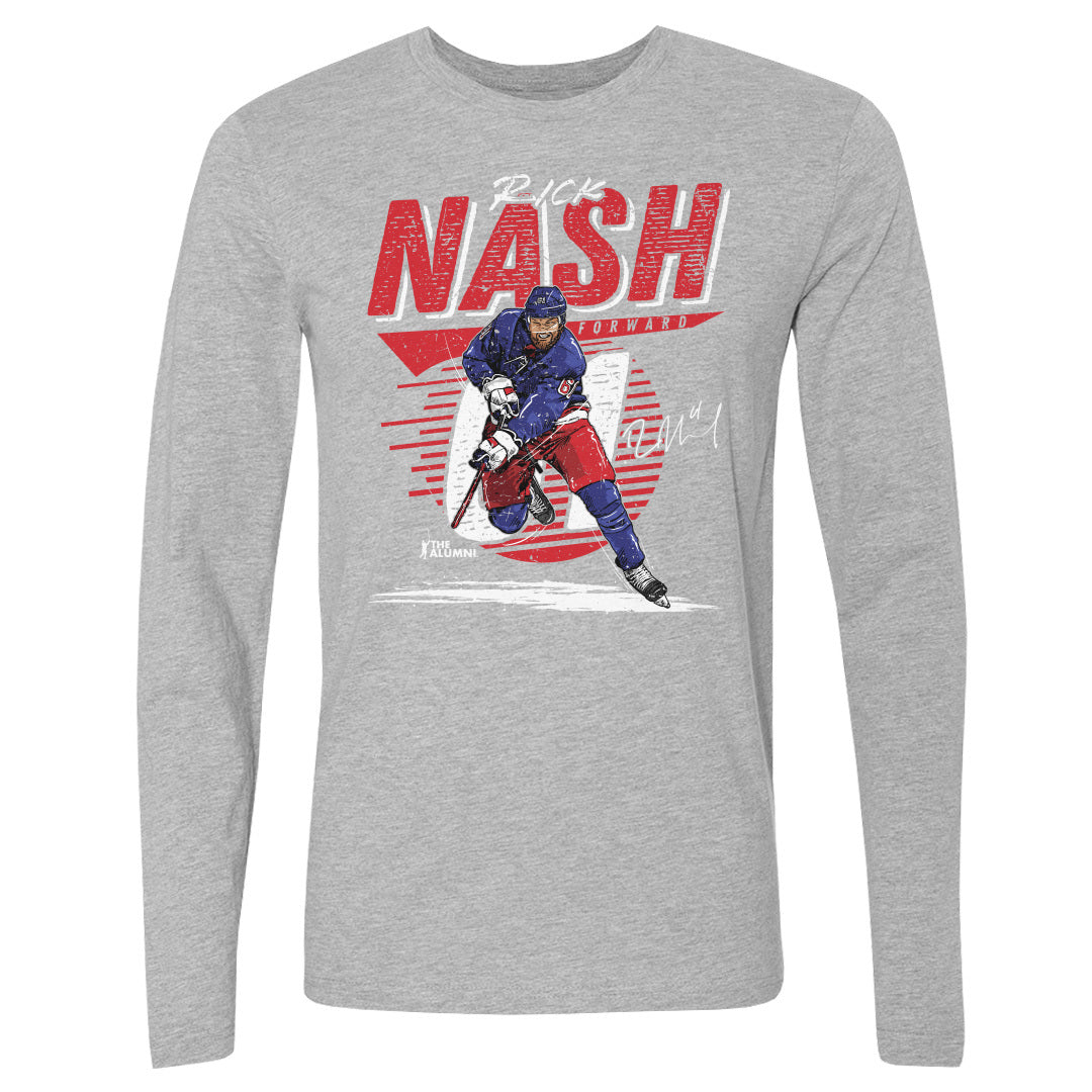 Rick Nash Men&#39;s Long Sleeve T-Shirt | 500 LEVEL