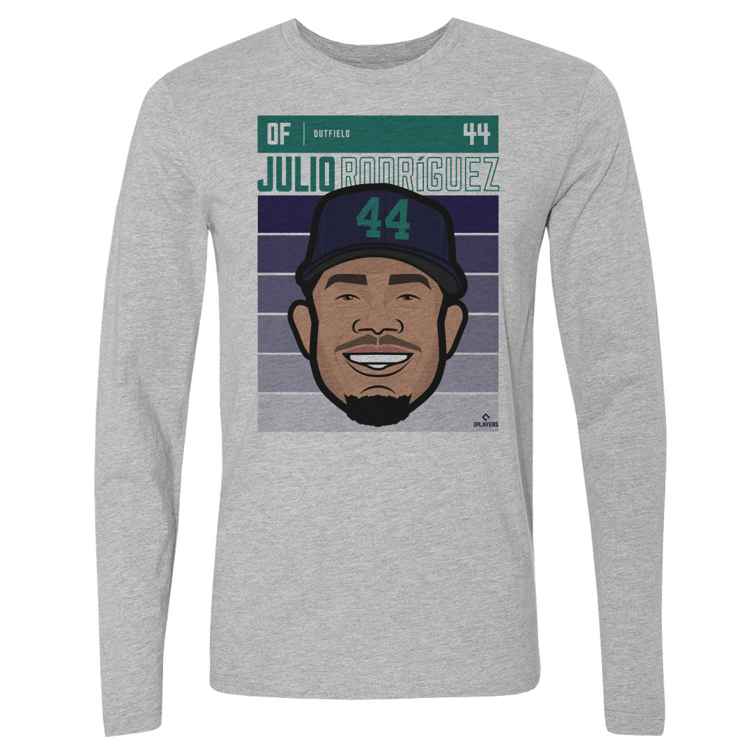 Julio Rodriguez Men&#39;s Long Sleeve T-Shirt | 500 LEVEL