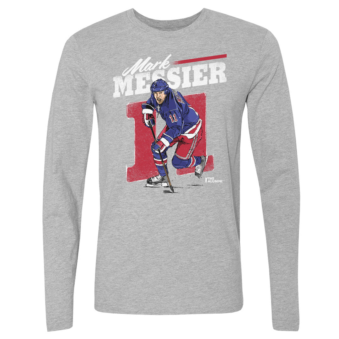 Mark Messier Men&#39;s Long Sleeve T-Shirt | 500 LEVEL