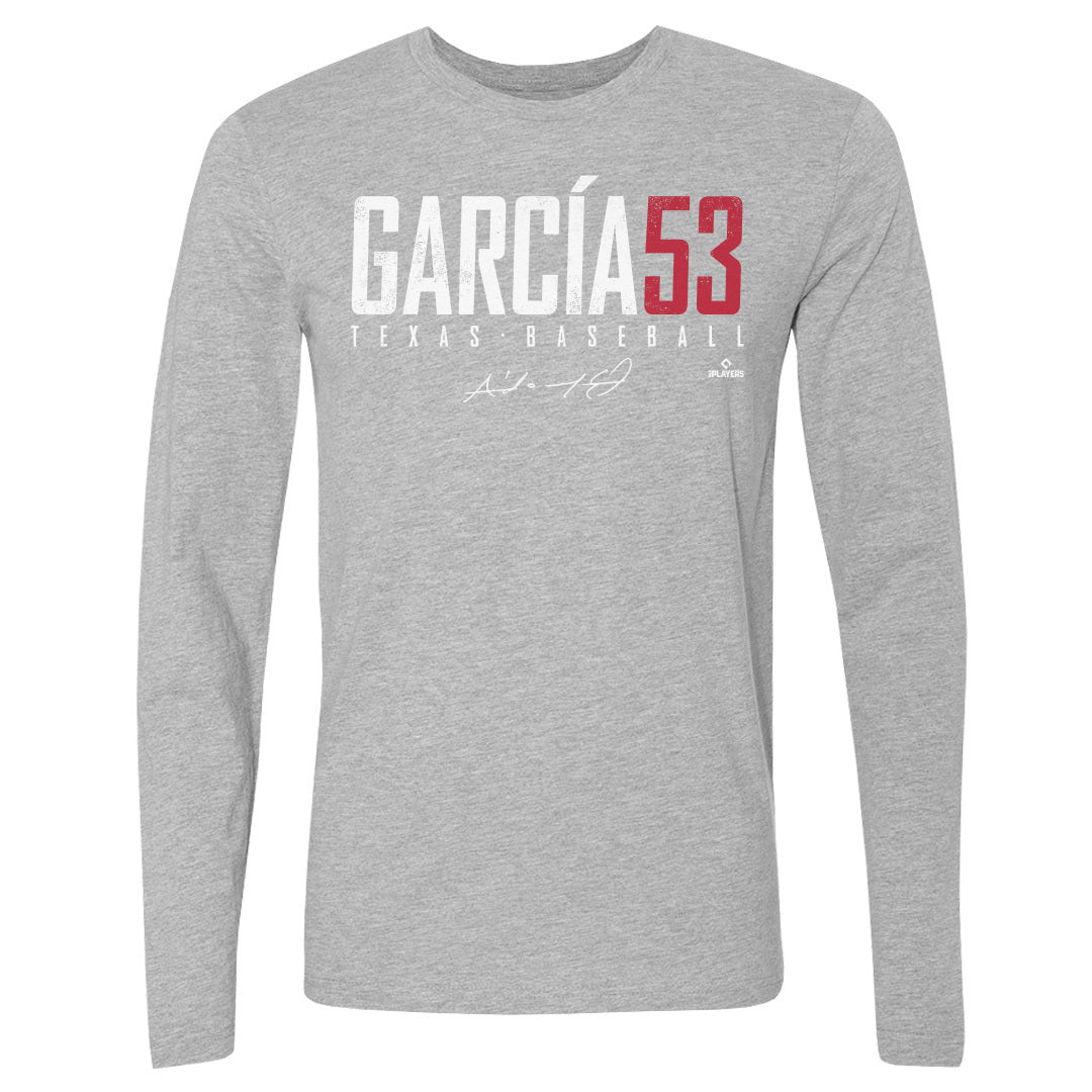 Adolis Garcia Men&#39;s Long Sleeve T-Shirt | 500 LEVEL