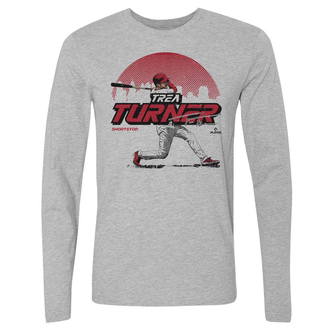 Trea Turner Men&#39;s Long Sleeve T-Shirt | 500 LEVEL