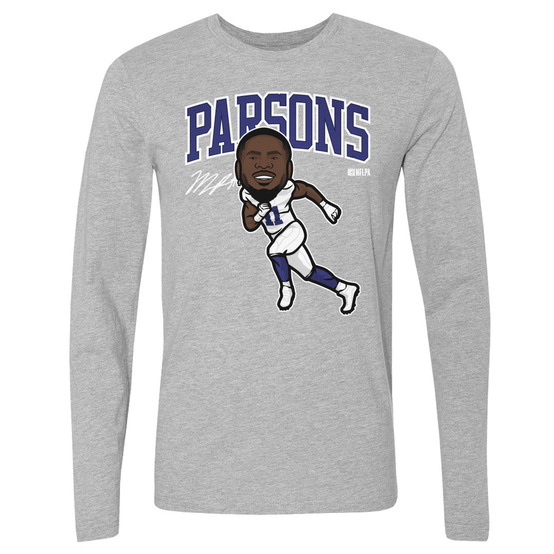 Micah Parsons Men's Long Sleeve T-Shirt, Dallas Football Men's Long Sleeve  T-Shirt