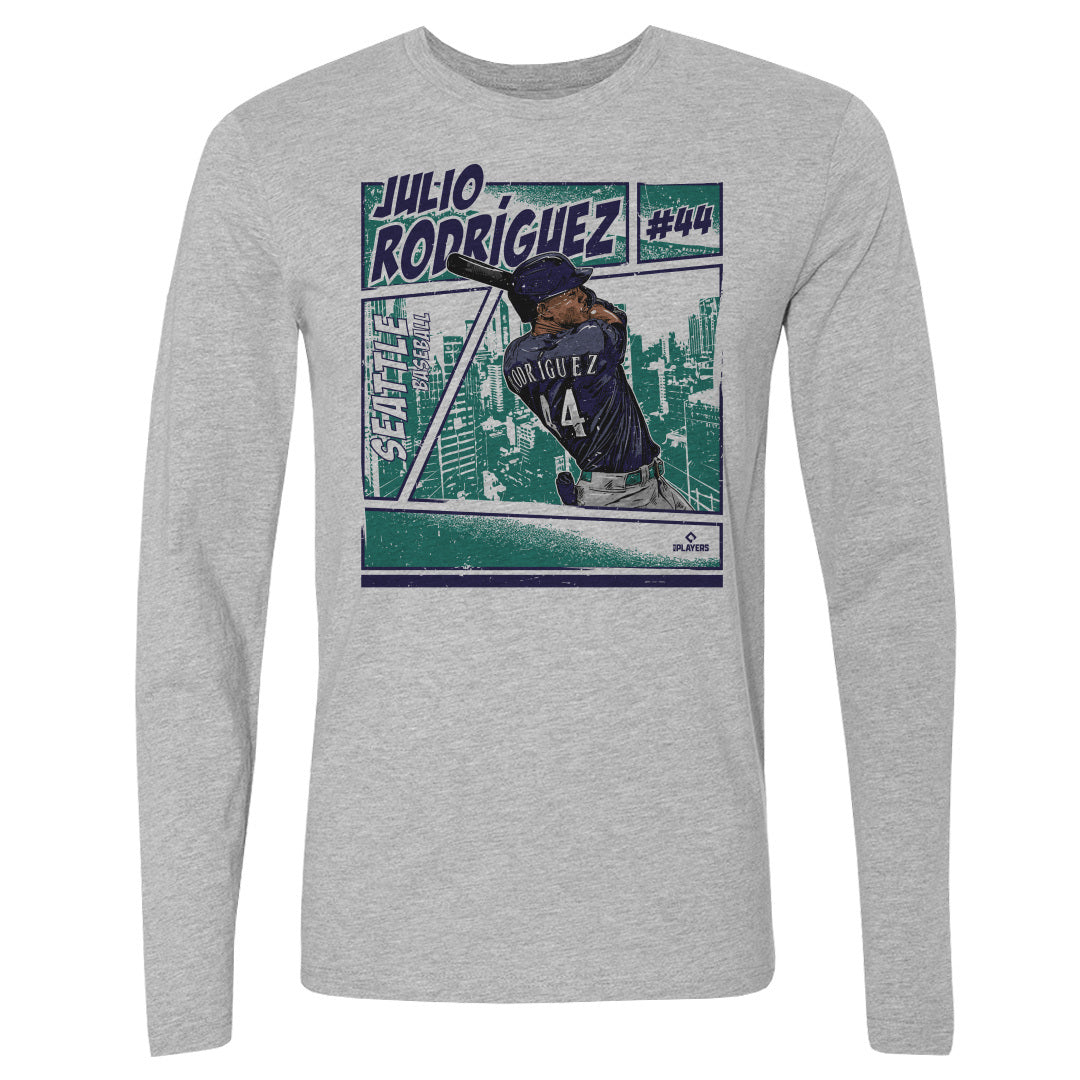 Julio Rodriguez Men&#39;s Long Sleeve T-Shirt | 500 LEVEL