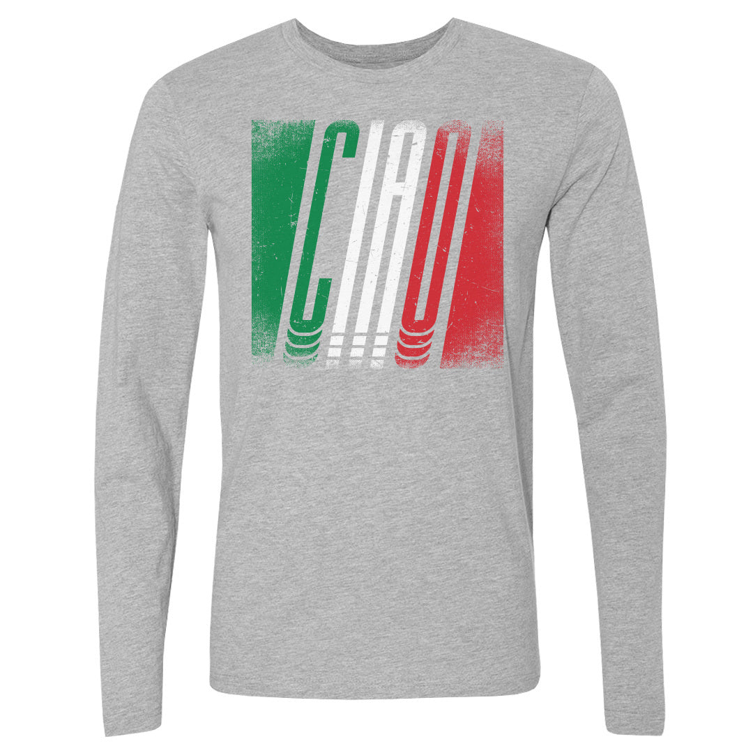 Italy Men&#39;s Long Sleeve T-Shirt | 500 LEVEL