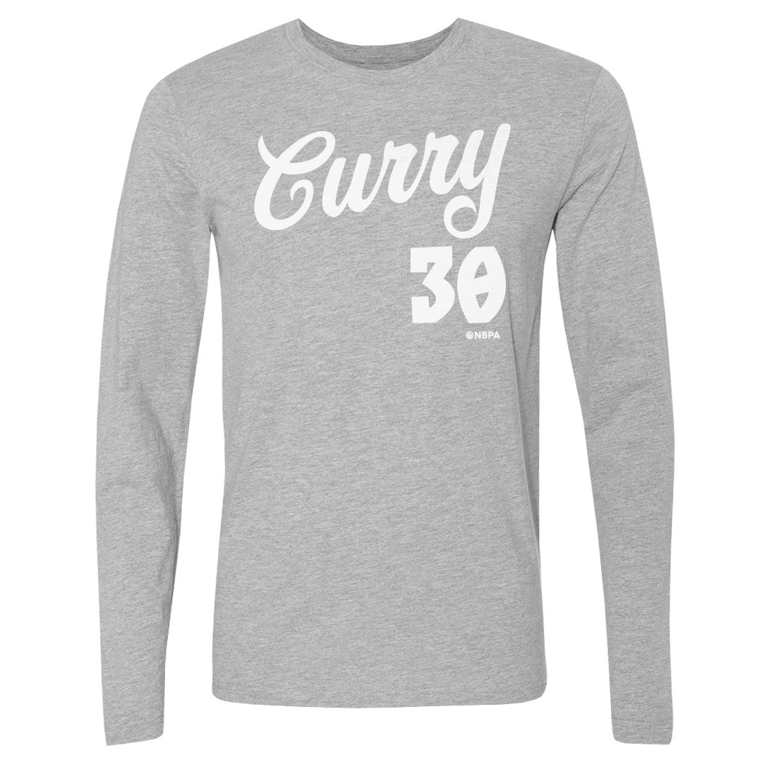 Steph Curry Men&#39;s Long Sleeve T-Shirt | 500 LEVEL