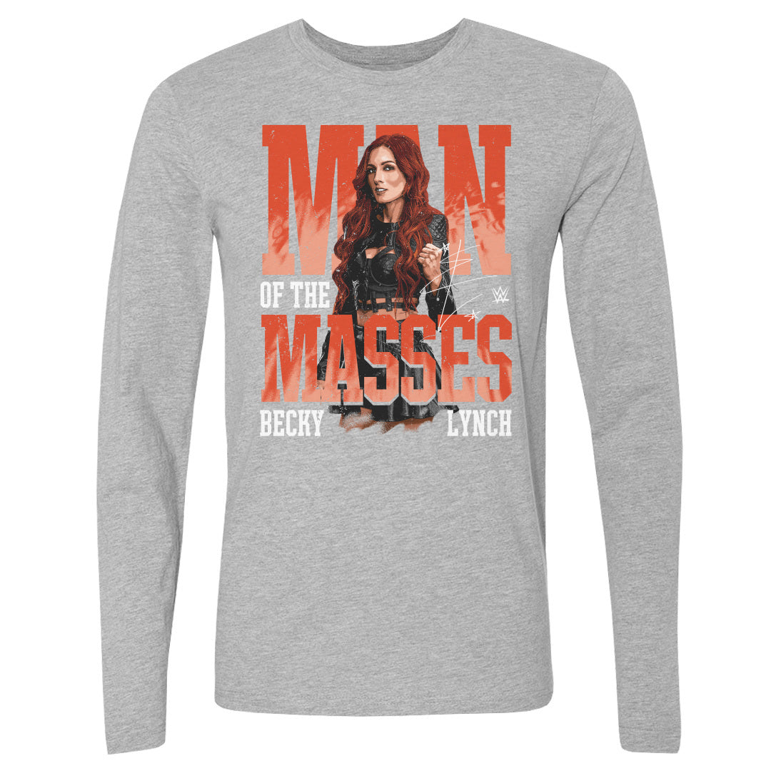 Becky Lynch Men&#39;s Long Sleeve T-Shirt | 500 LEVEL