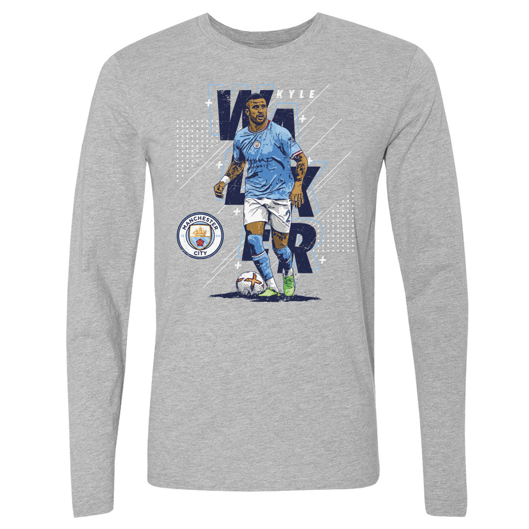 Kyle Walker Men&#39;s Long Sleeve T-Shirt | 500 LEVEL