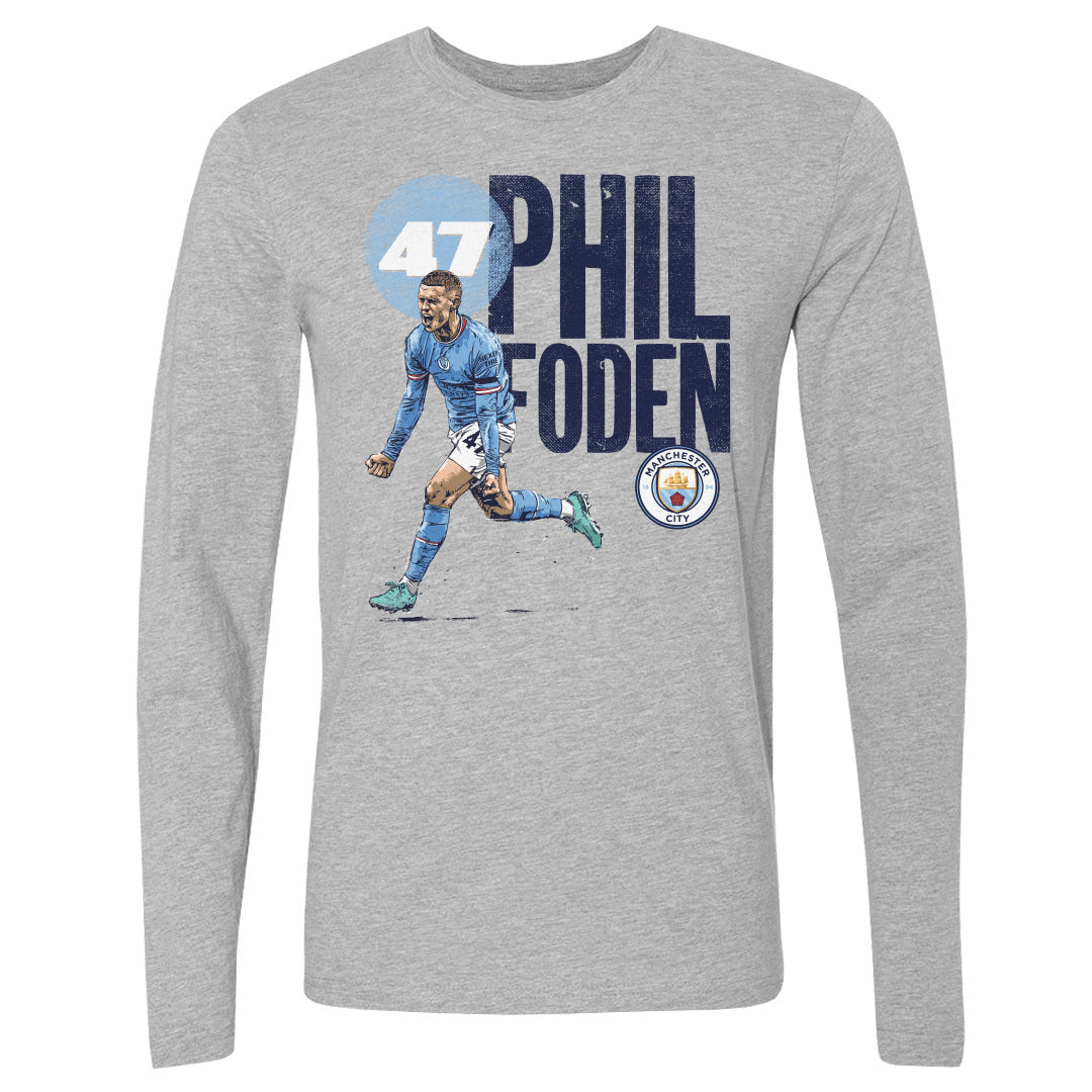 Phil Foden Men&#39;s Long Sleeve T-Shirt | 500 LEVEL