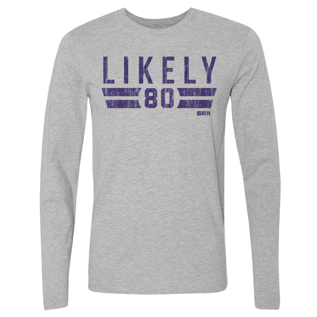 Isaiah Likely Men&#39;s Long Sleeve T-Shirt | 500 LEVEL