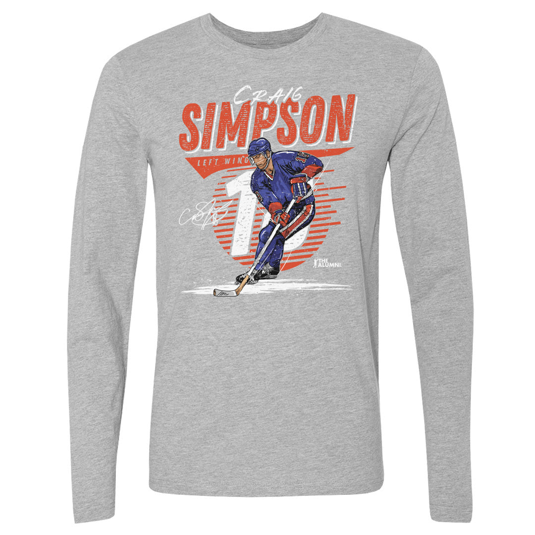 Craig Simpson Men&#39;s Long Sleeve T-Shirt | 500 LEVEL