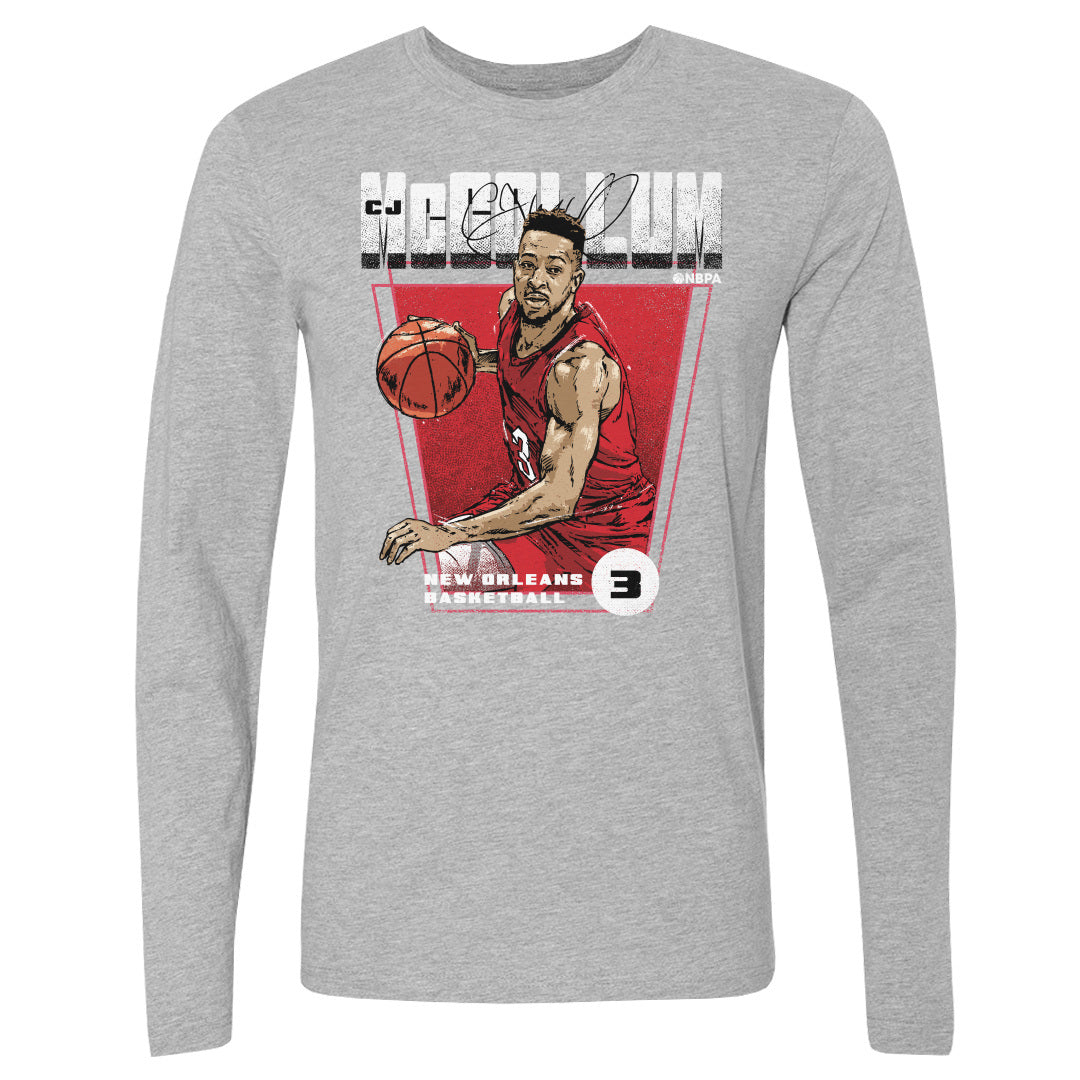 CJ McCollum Men&#39;s Long Sleeve T-Shirt | 500 LEVEL