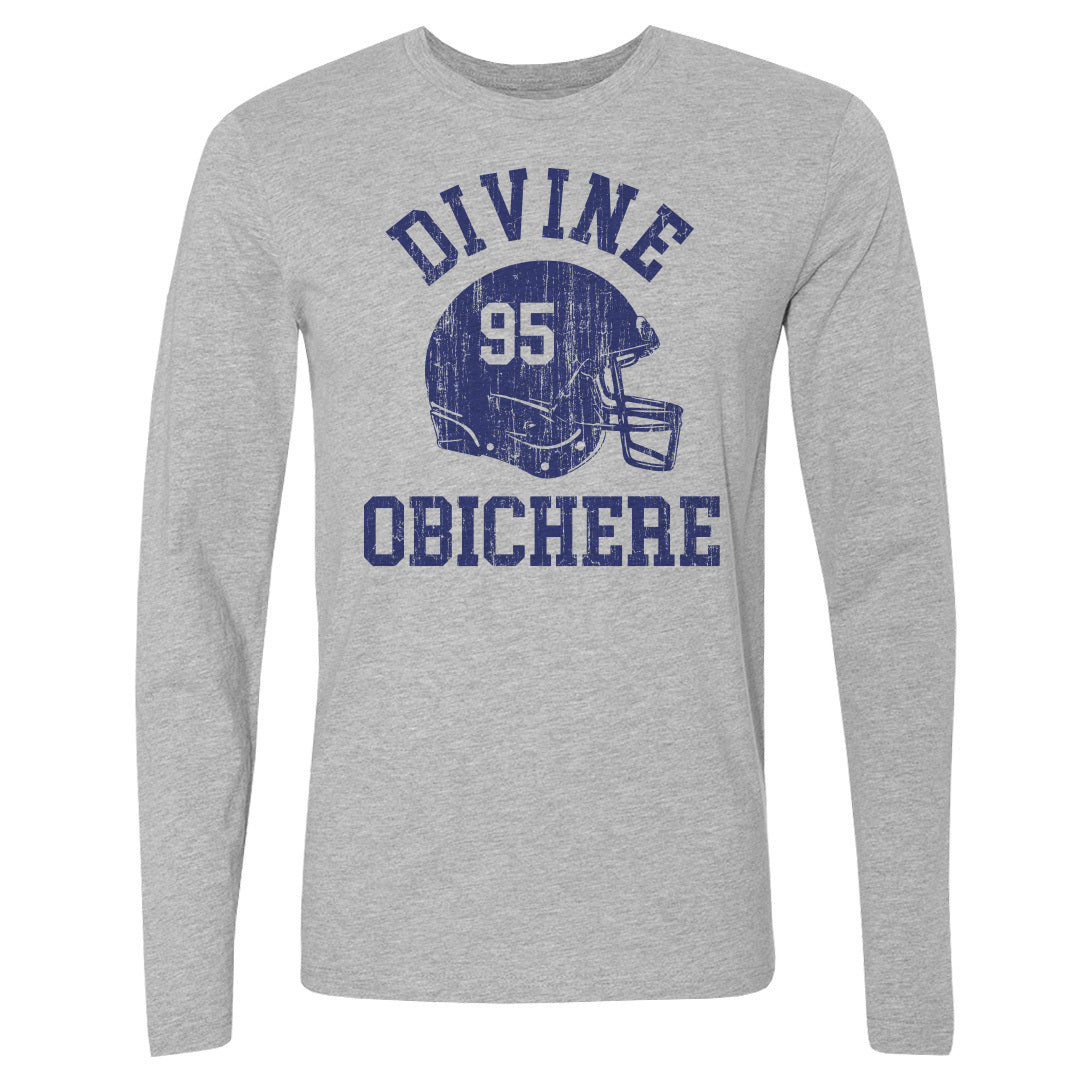 Divine Obichere Men&#39;s Long Sleeve T-Shirt | 500 LEVEL