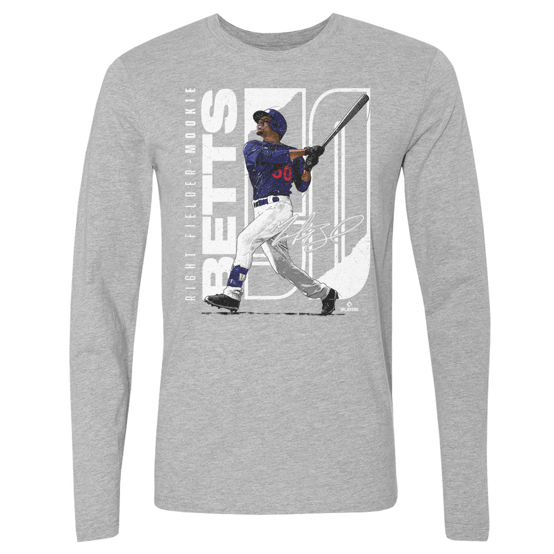 Mookie Betts Men&#39;s Long Sleeve T-Shirt | 500 LEVEL