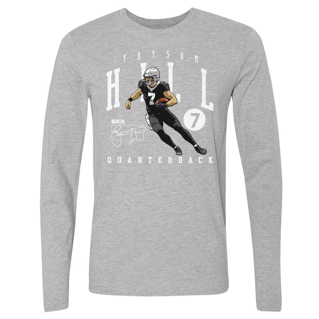 Taysom Hill Men&#39;s Long Sleeve T-Shirt | 500 LEVEL