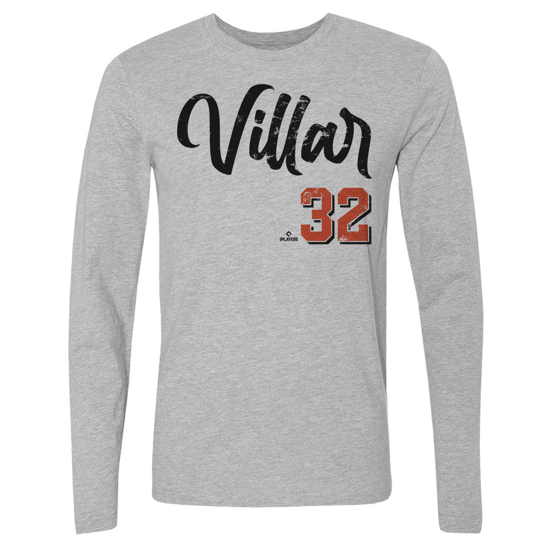 David Villar Men&#39;s Long Sleeve T-Shirt | 500 LEVEL