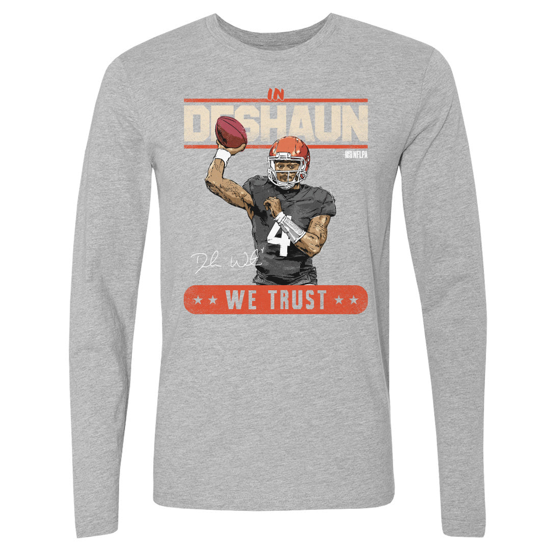 Deshaun Watson Men&#39;s Long Sleeve T-Shirt | 500 LEVEL