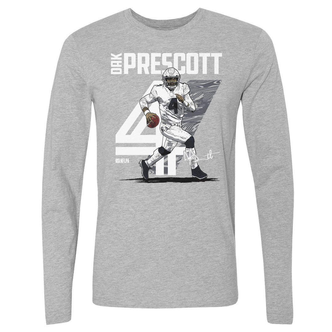 Dak Prescott Men&#39;s Long Sleeve T-Shirt | 500 LEVEL