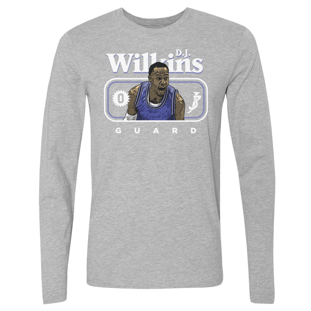 D.J. Wilkins Men&#39;s Long Sleeve T-Shirt | 500 LEVEL