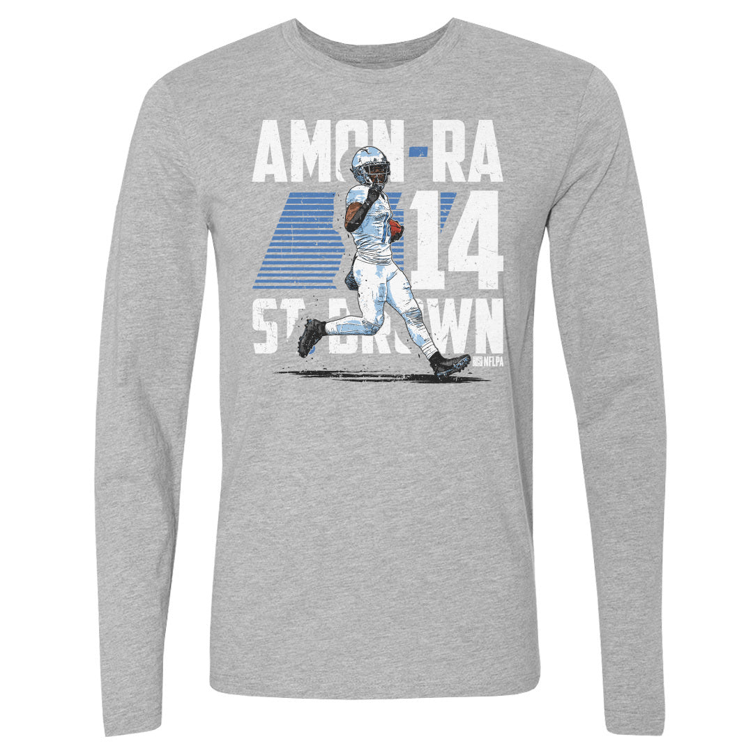 Amon-Ra St. Brown Men&#39;s Long Sleeve T-Shirt | 500 LEVEL