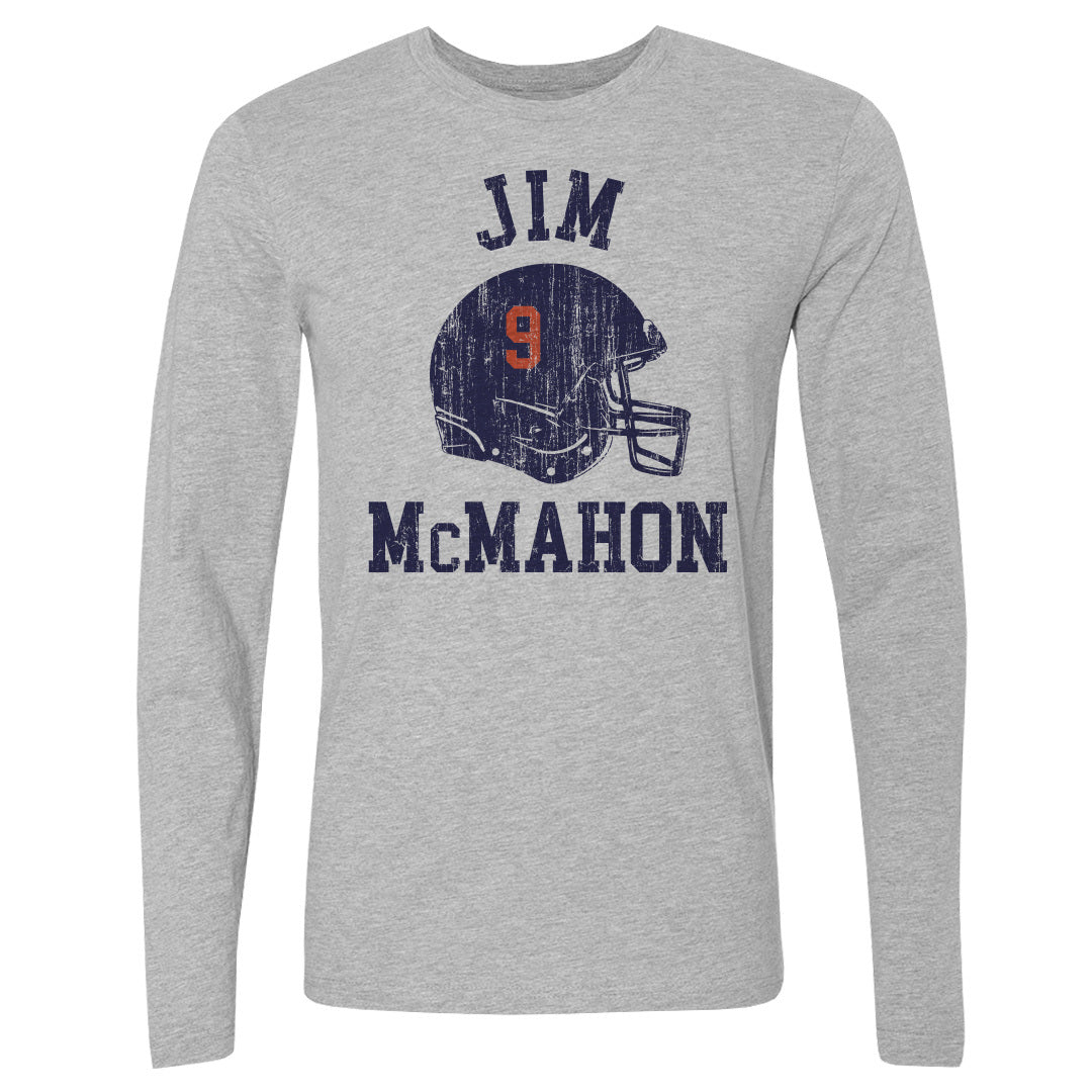 : Jim McMahon Shirt - Vintage Chicago Football Men's Apparel -  Jim McMahon Font : Sports & Outdoors