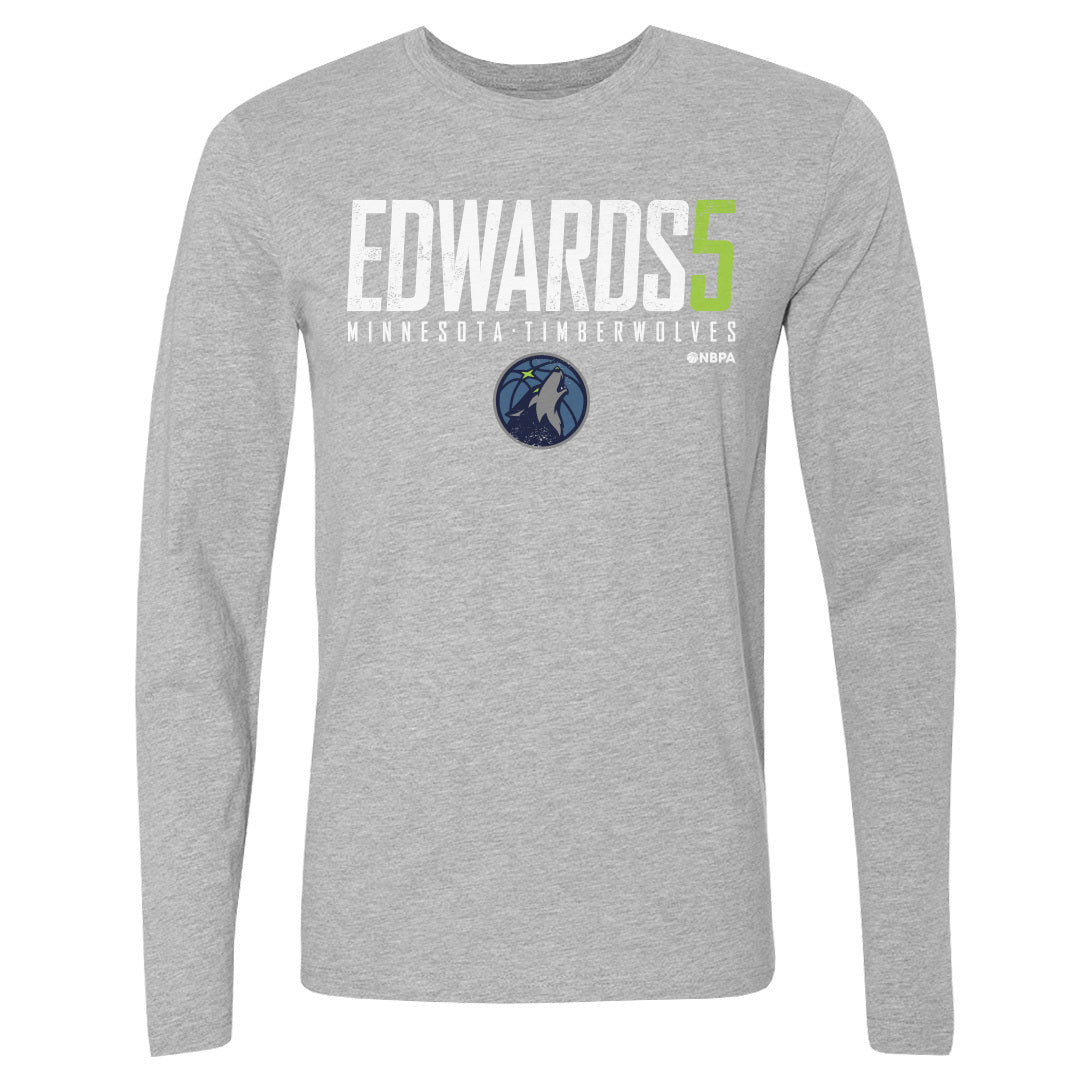 Anthony Edwards Men&#39;s Long Sleeve T-Shirt | 500 LEVEL