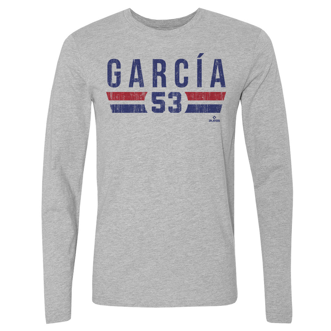 Adolis Garcia Men&#39;s Long Sleeve T-Shirt | 500 LEVEL