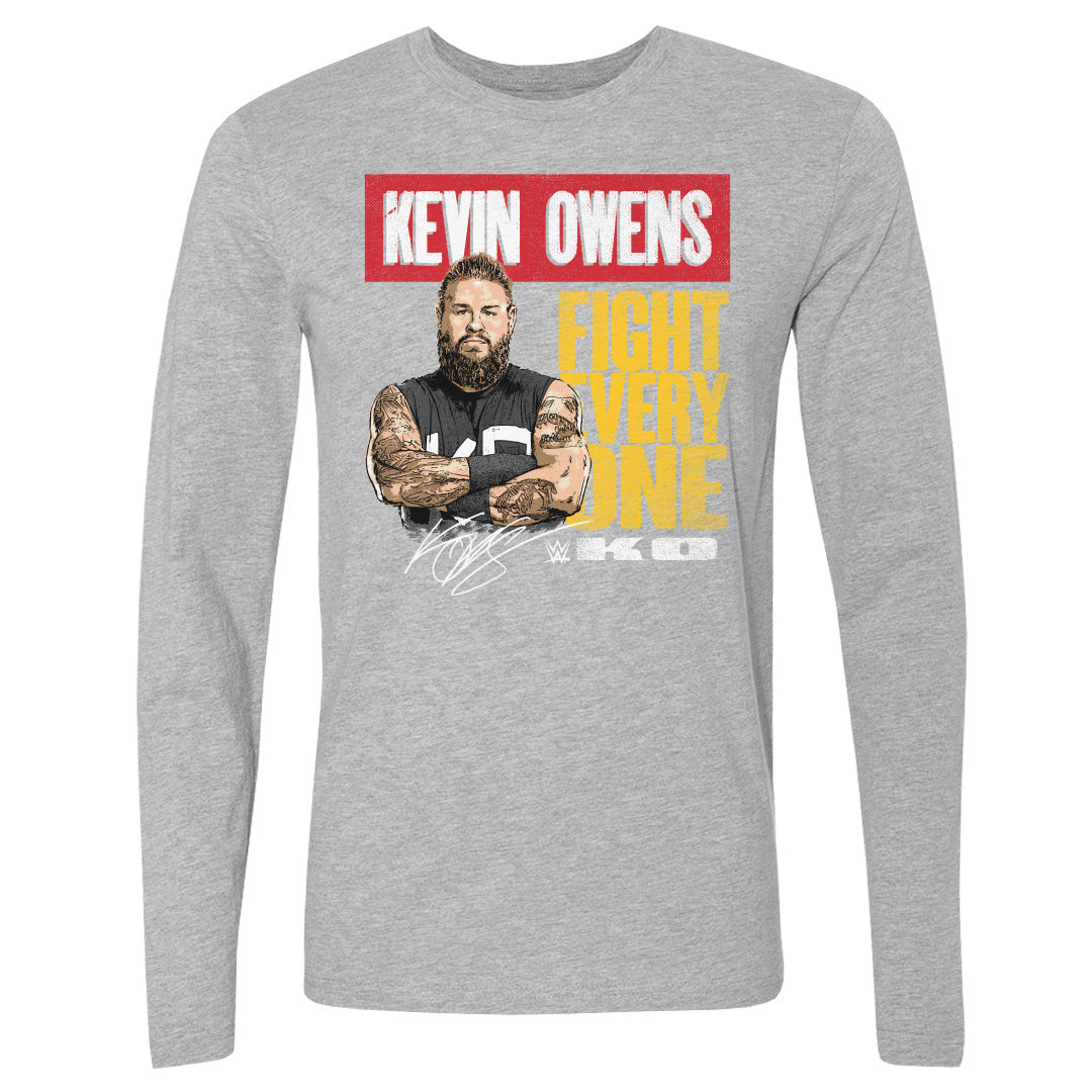 Kevin Owens Men&#39;s Long Sleeve T-Shirt | 500 LEVEL