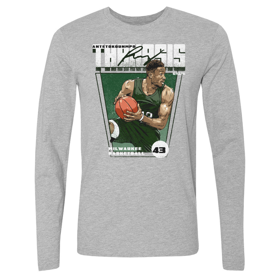 Thanasis Antetokounmpo Men&#39;s Long Sleeve T-Shirt | 500 LEVEL