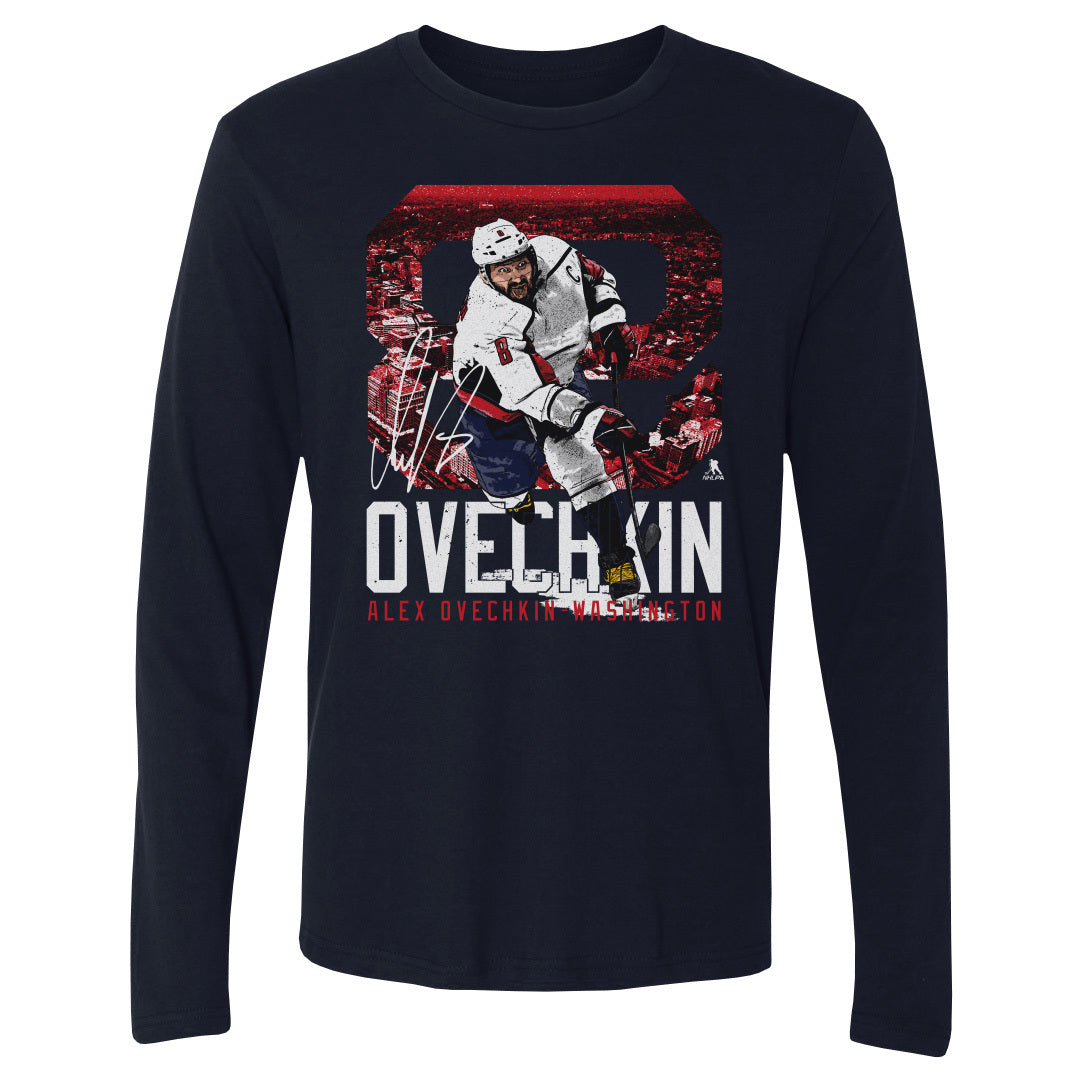 Alex Ovechkin Men&#39;s Long Sleeve T-Shirt | 500 LEVEL