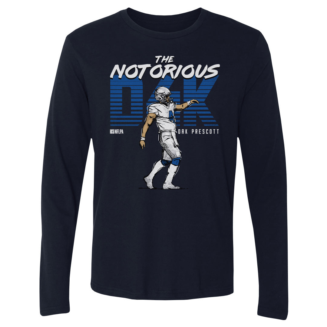 Dak Prescott Men&#39;s Long Sleeve T-Shirt | 500 LEVEL