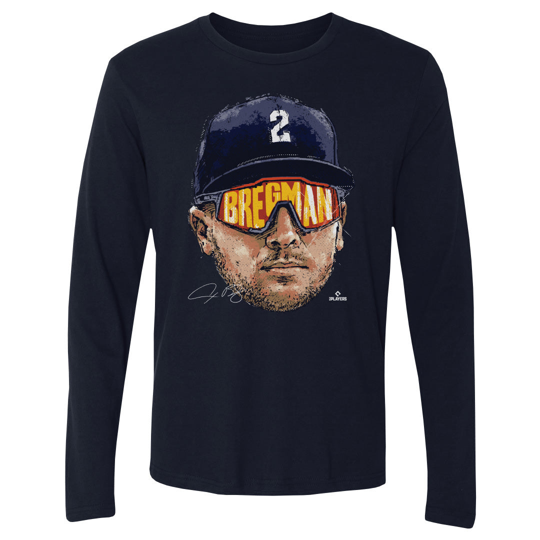 Alex Bregman Men&#39;s Long Sleeve T-Shirt | 500 LEVEL