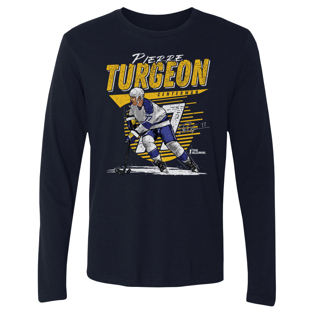 Pierre Turgeon Men&#39;s Long Sleeve T-Shirt | 500 LEVEL