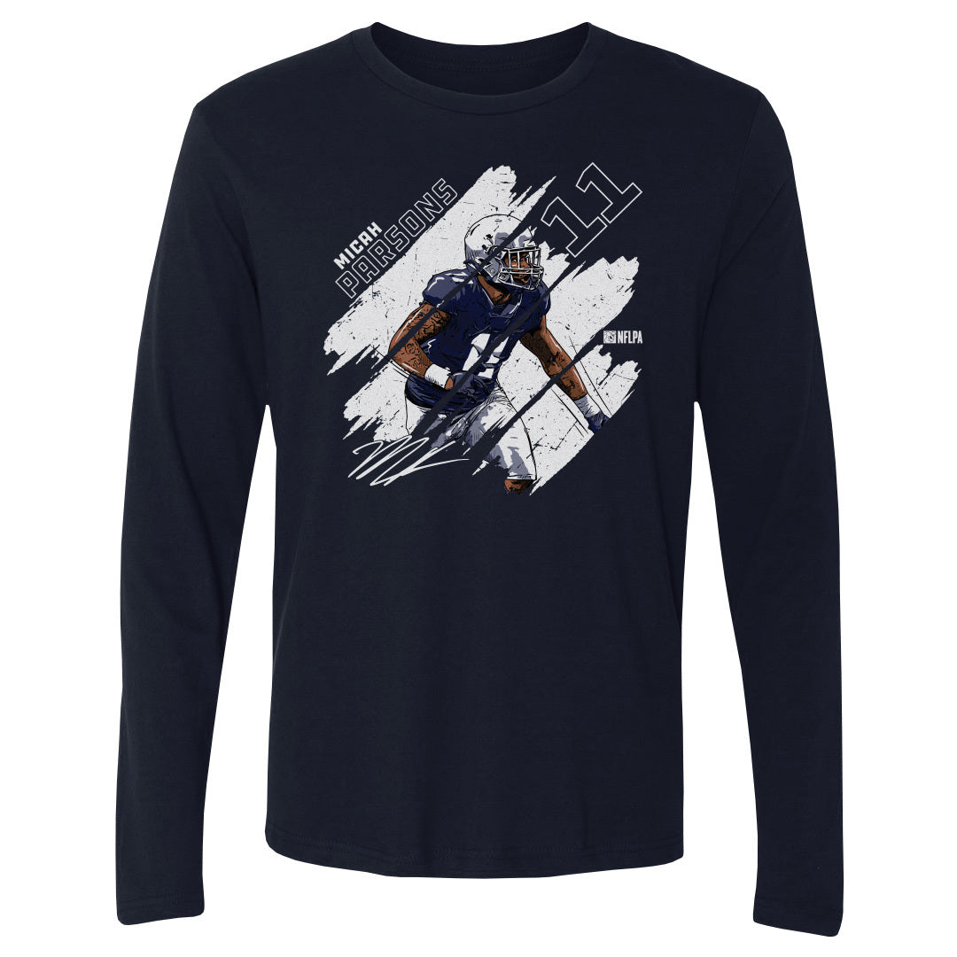 Micah Parsons Men&#39;s Long Sleeve T-Shirt | 500 LEVEL