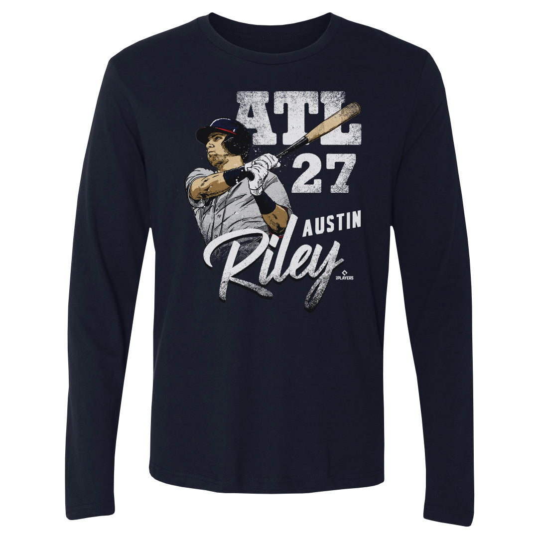 Austin Riley Men&#39;s Long Sleeve T-Shirt | 500 LEVEL