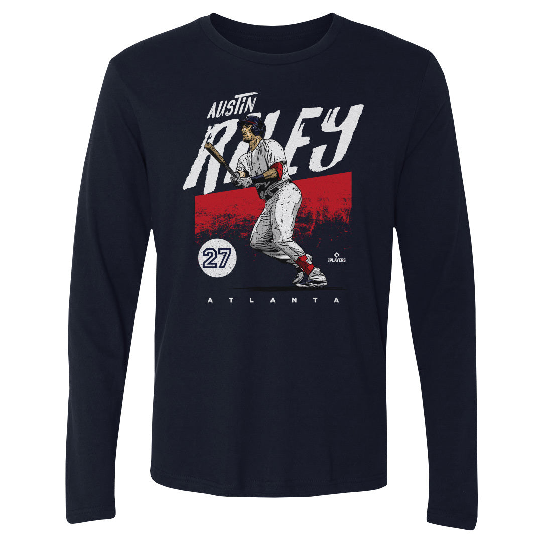 Austin Riley Men&#39;s Long Sleeve T-Shirt | 500 LEVEL