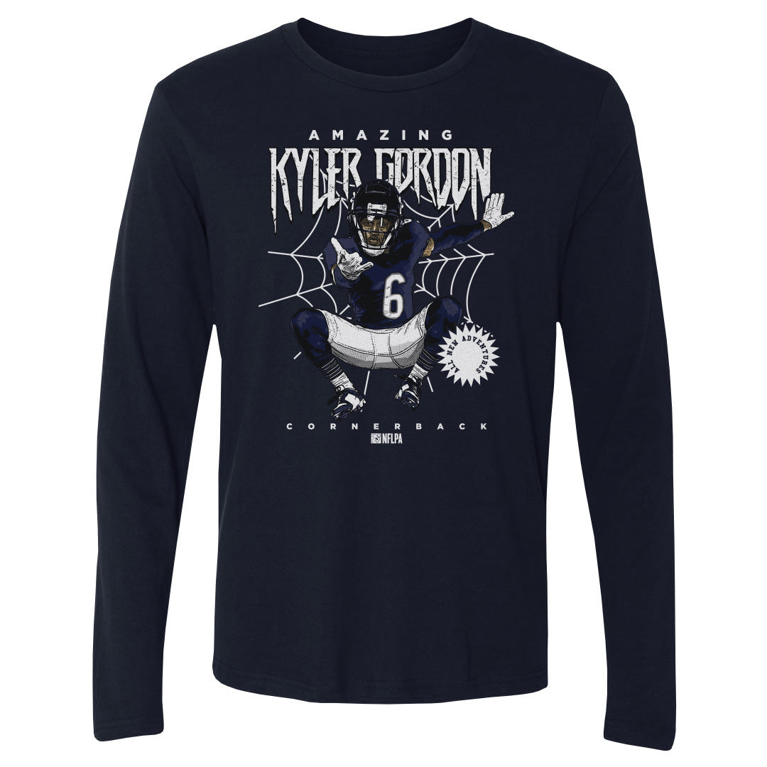 Kyler Gordon Men&#39;s Long Sleeve T-Shirt | 500 LEVEL