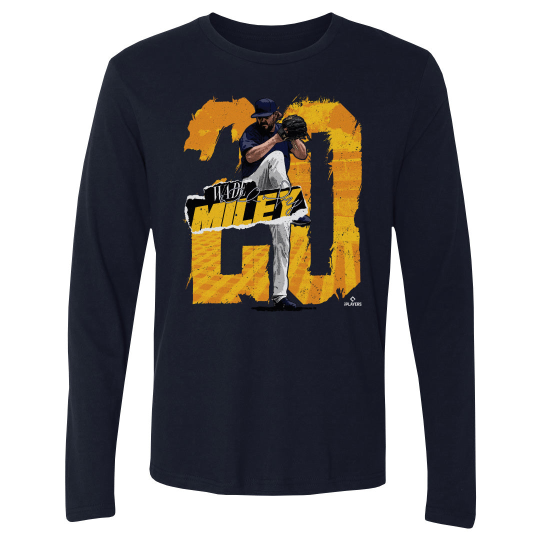 Wade Miley Men&#39;s Long Sleeve T-Shirt | 500 LEVEL