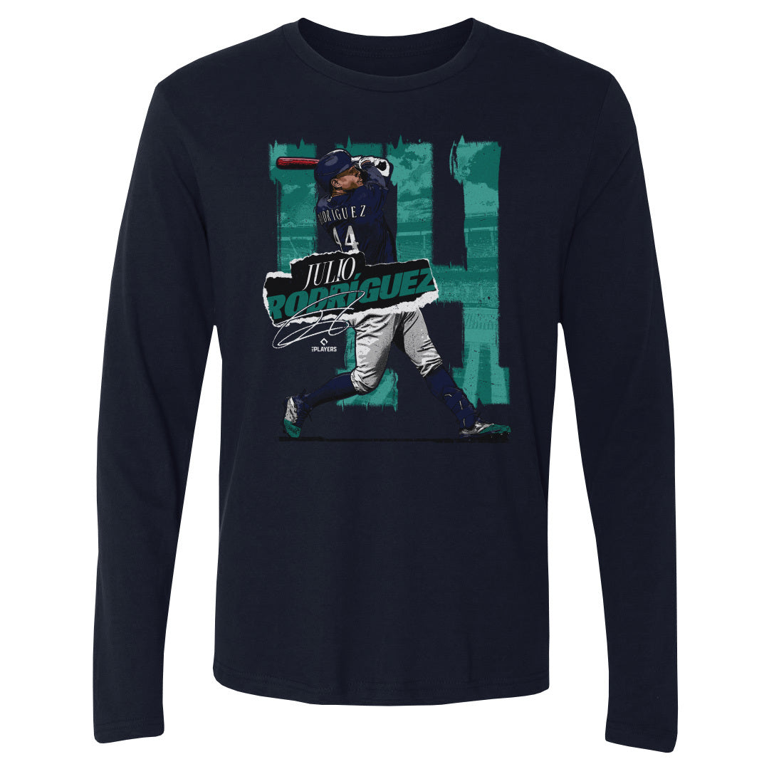 Julio Rodriguez Men&#39;s Long Sleeve T-Shirt | 500 LEVEL