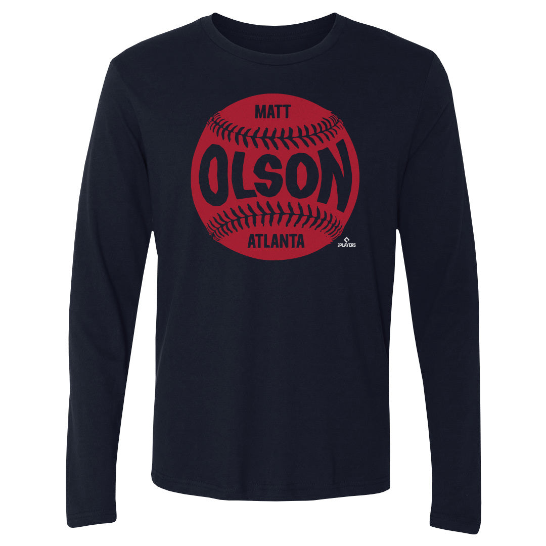 Matt Olson Men&#39;s Long Sleeve T-Shirt | 500 LEVEL