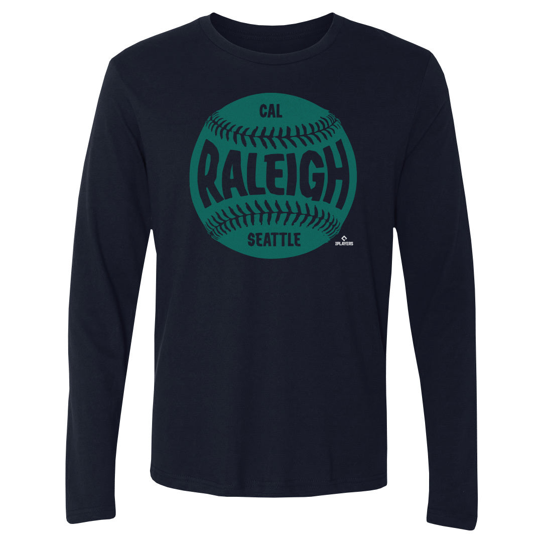 Cal Raleigh Men&#39;s Long Sleeve T-Shirt | 500 LEVEL