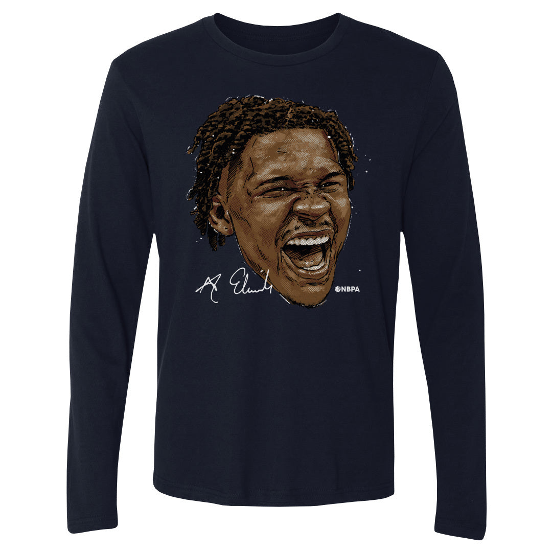 Anthony Edwards Men&#39;s Long Sleeve T-Shirt | 500 LEVEL